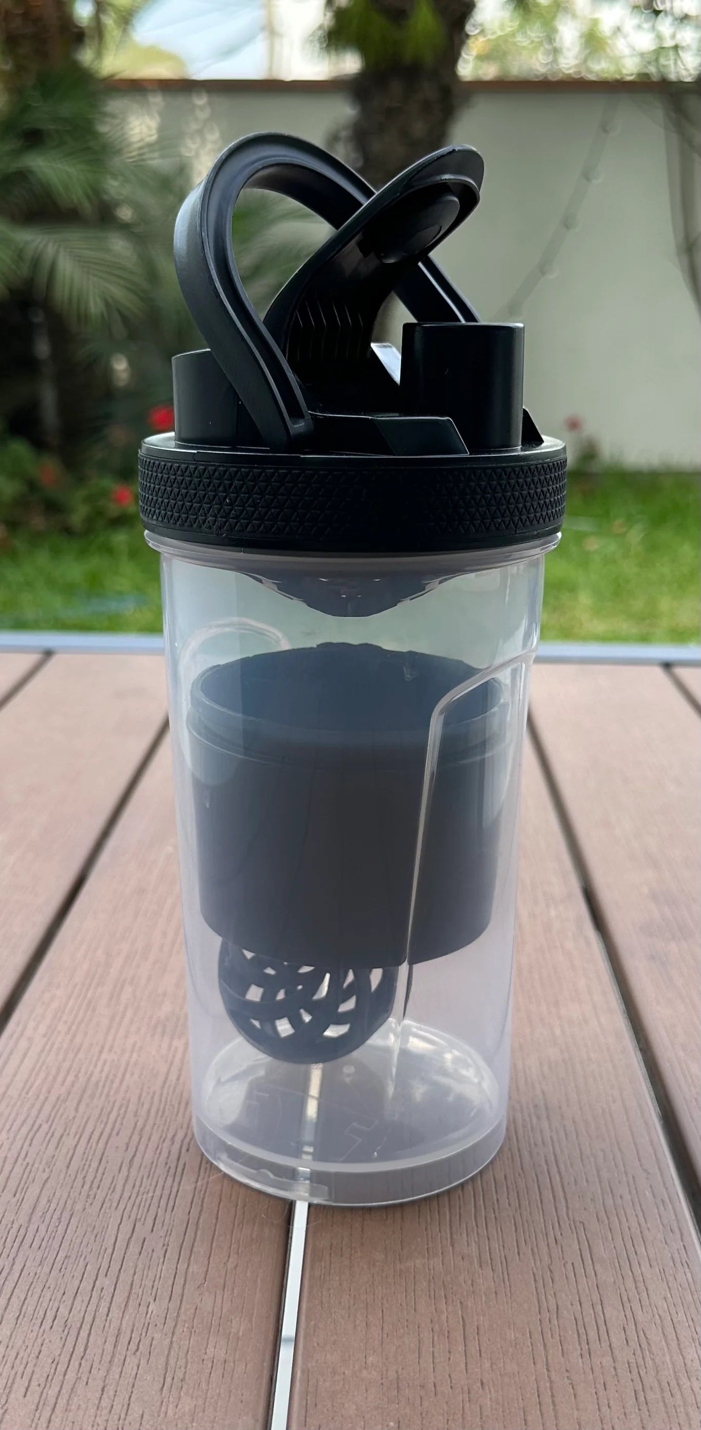 SHAKER DE GYM + compartimiento 500ml