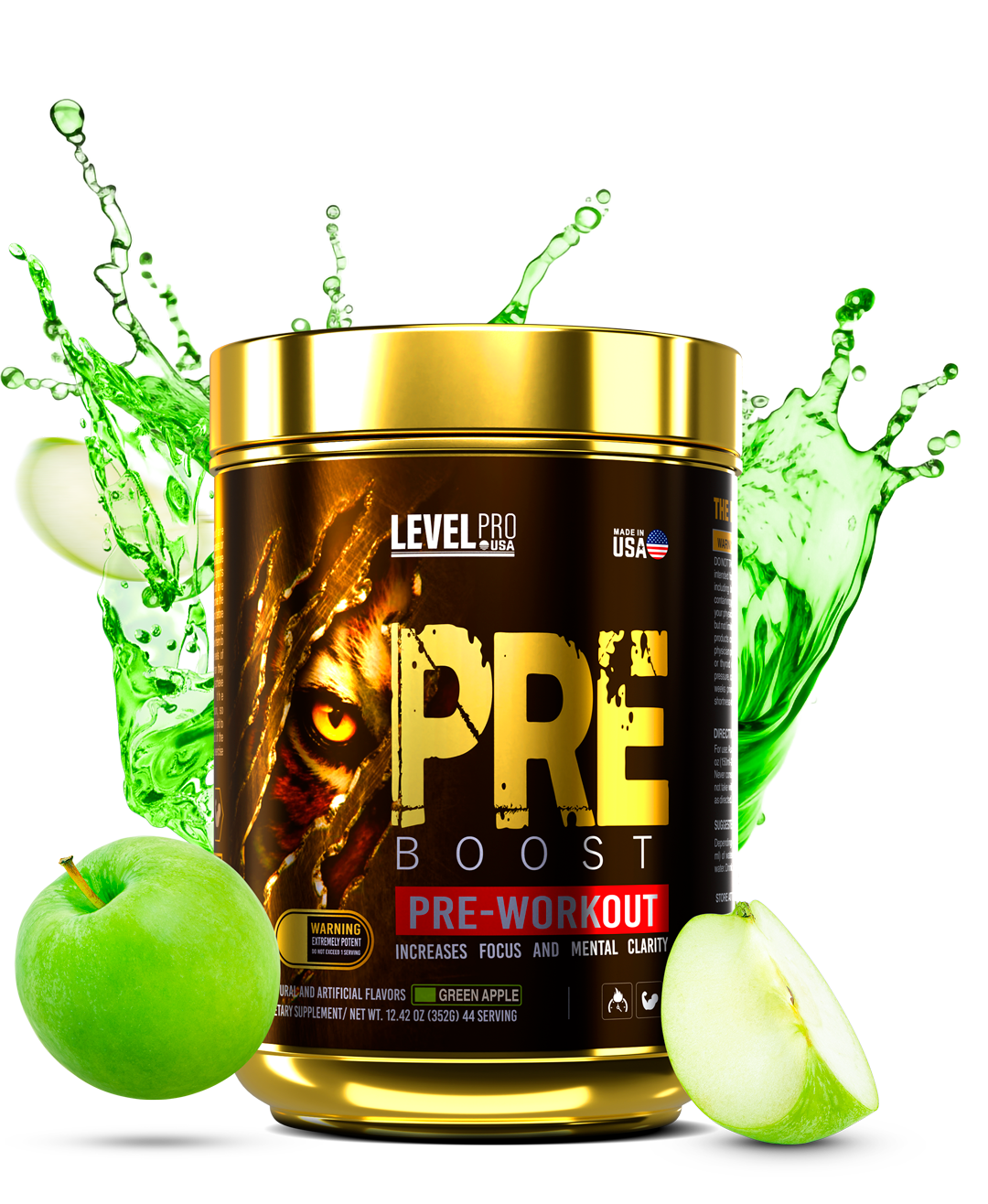 PRE BOOST 44 servicios (352g) LEVEL PRO