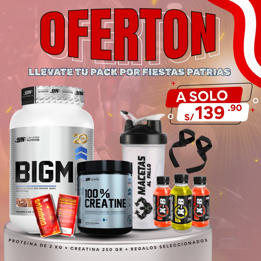 BIGM 2KG + CREATINA 250G 🔥OFERTA🔥