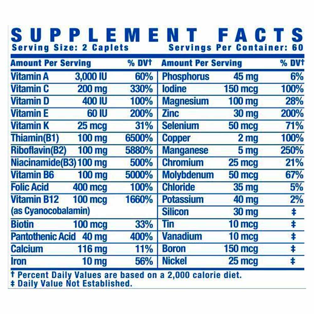 MULTIVITAMINICO VITA XS 120 TABLETAS RONNIE COLEMAN