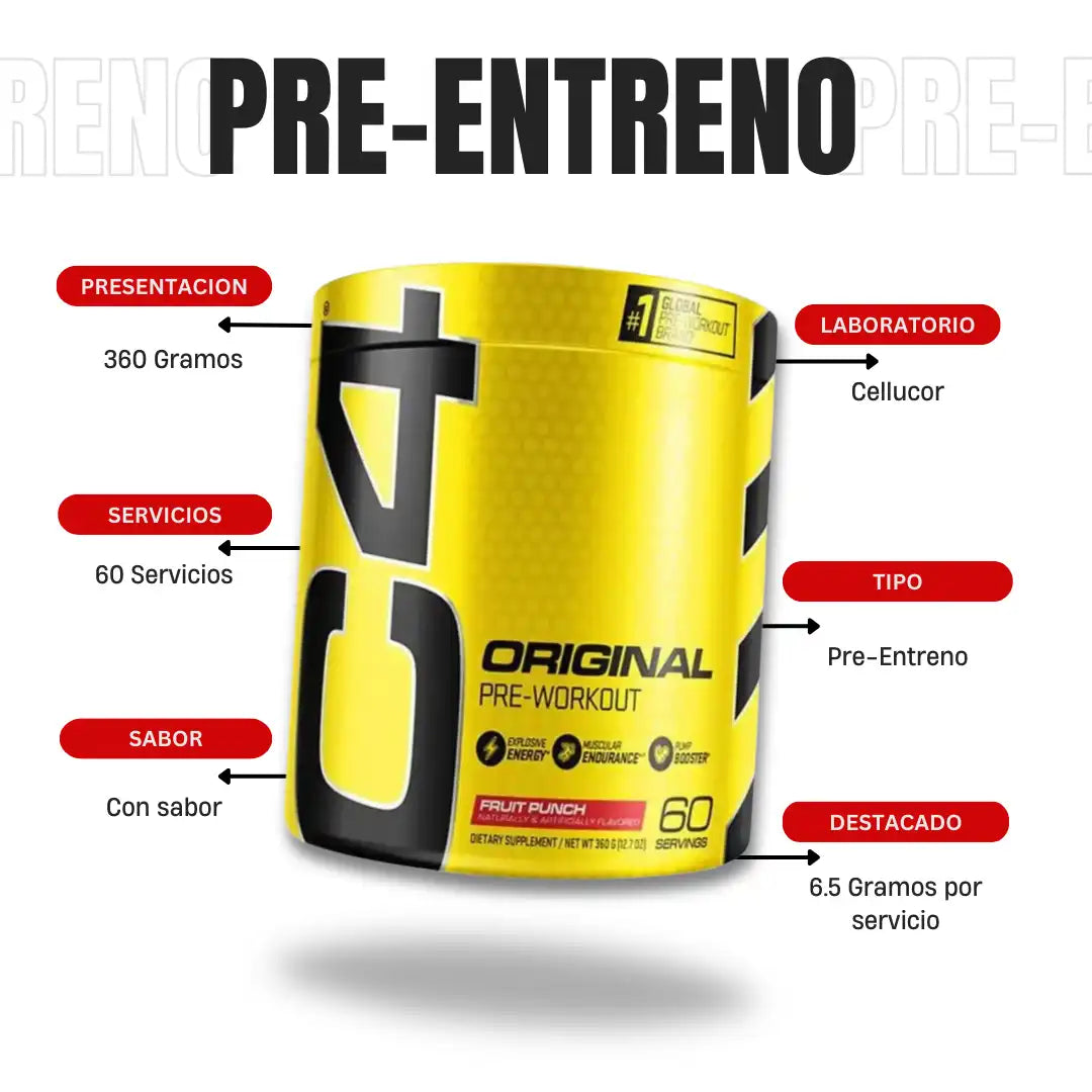 C4 ORIGINAL PRE-WORKOUT CELLUCOR