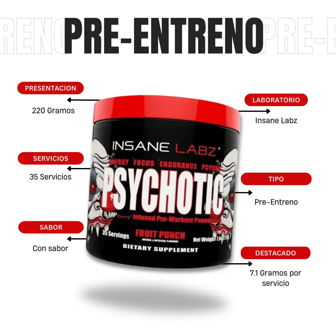 PSYCHOTIC RED Insane Labz
