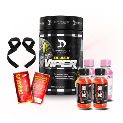 BLACK VIPER 90 Cápsulas Dragon Pharma- Quema Grasa