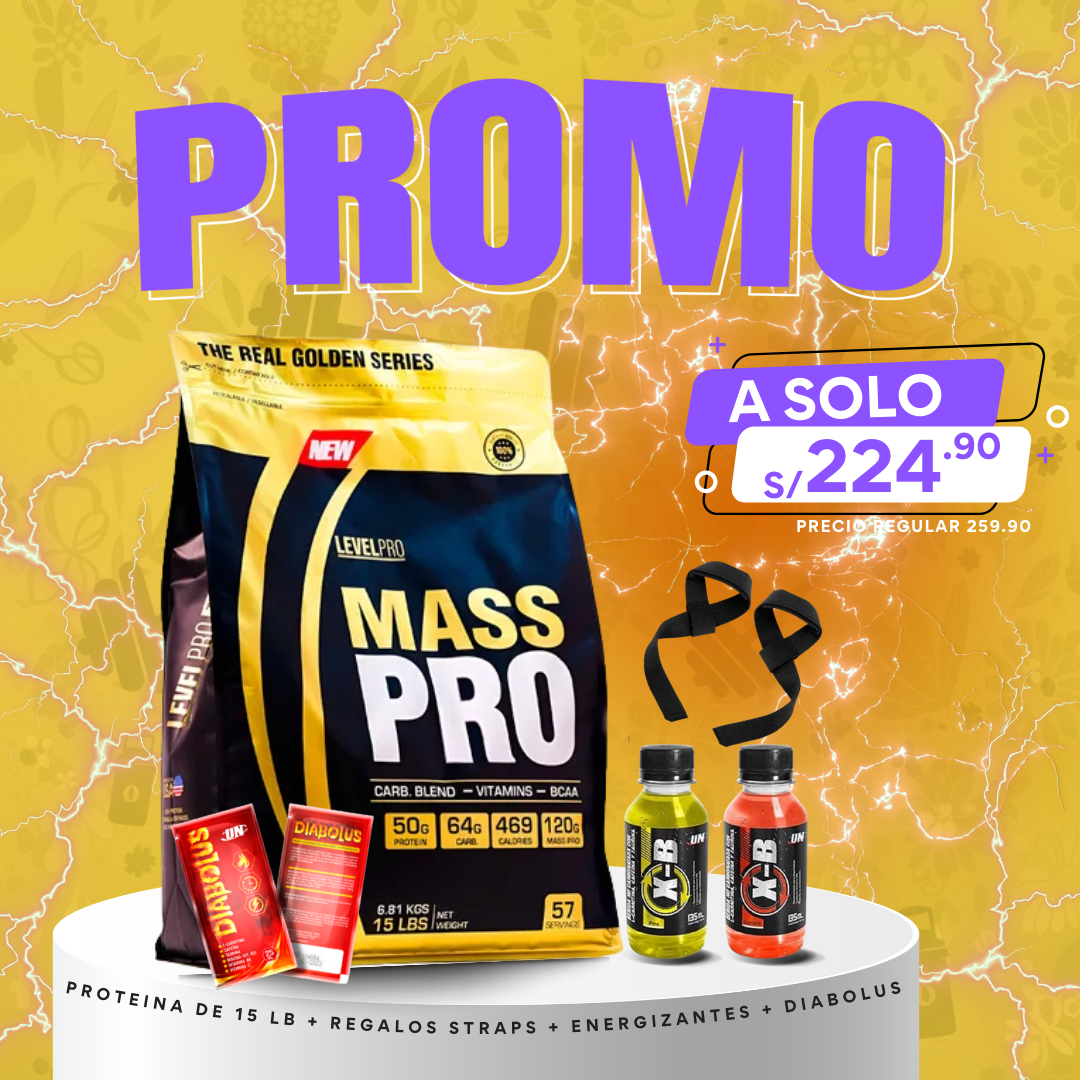 🚨PROMO FALLO🚨 MASS PRO 15LB LEVEL PRO