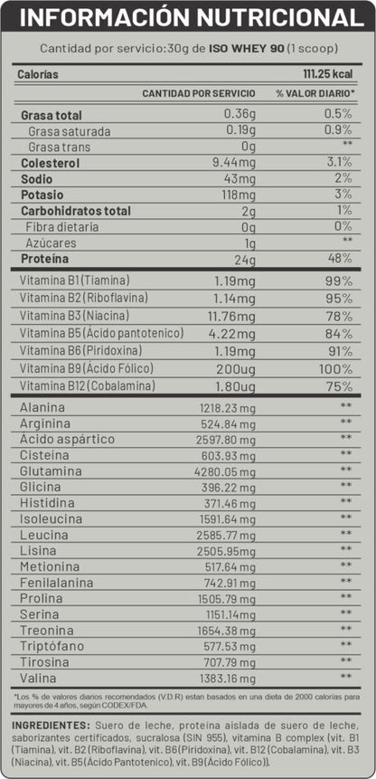 ISO WHEY 90 1.1KG