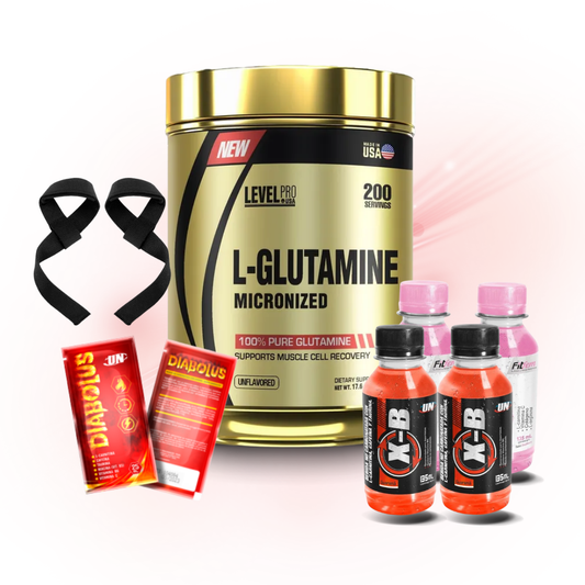 GLUTAMINA LEVEL PRO 500G