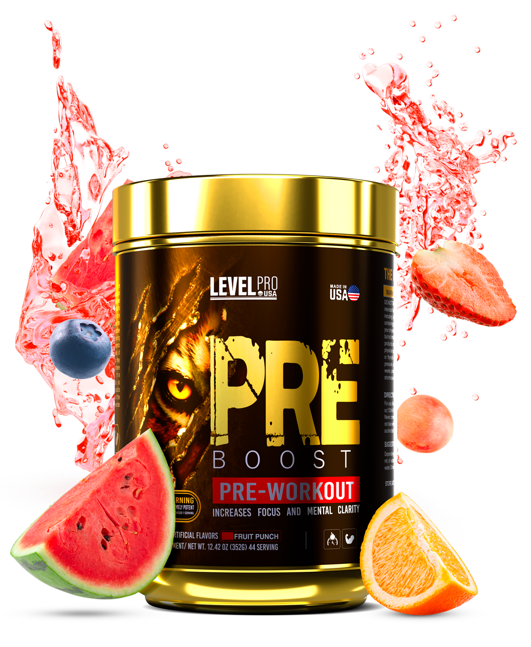 PRE BOOST 44 servicios (352g) LEVEL PRO