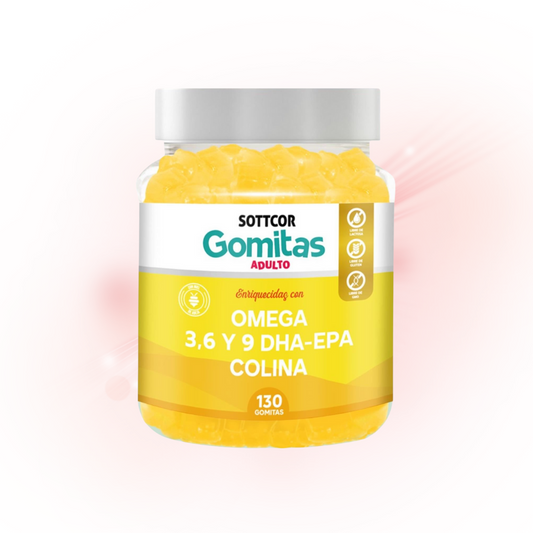 SUPER GOMITAS DE OMEGA X 130 UNID - SCOTTCOR