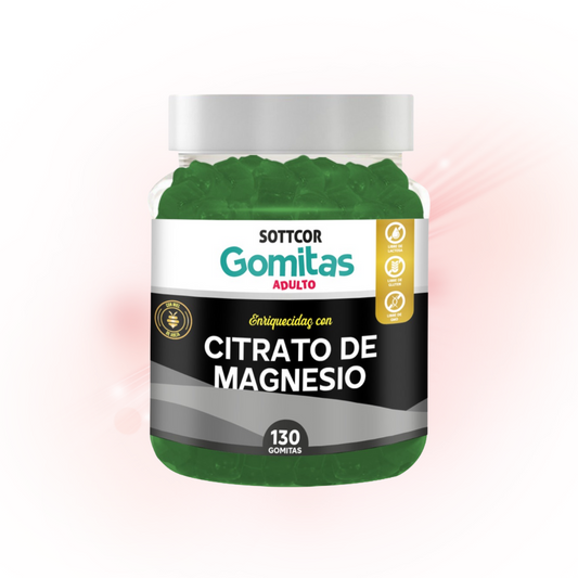 SUPER GOMITAS DE CITRATO DE MAGNESIO X 130 UNID - SCOTTCOR