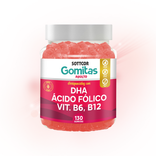 SUPER GOMITAS DE DHA, ACIDO X 130 UNID - SCOTTCOR