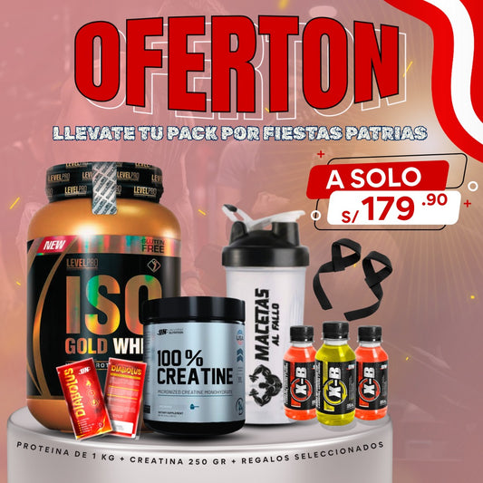 ISO GOLD WHEY 1.1KG + CREATINA 250G  🔥OFERTA🔥
