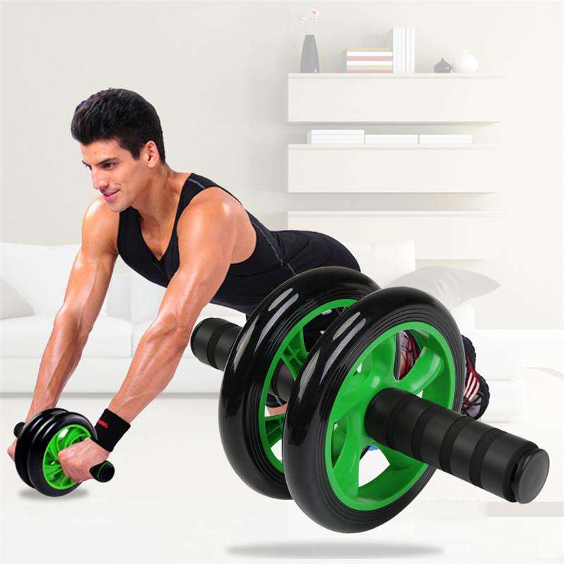 GIMNASIO FITNESS rueda con mango de 2