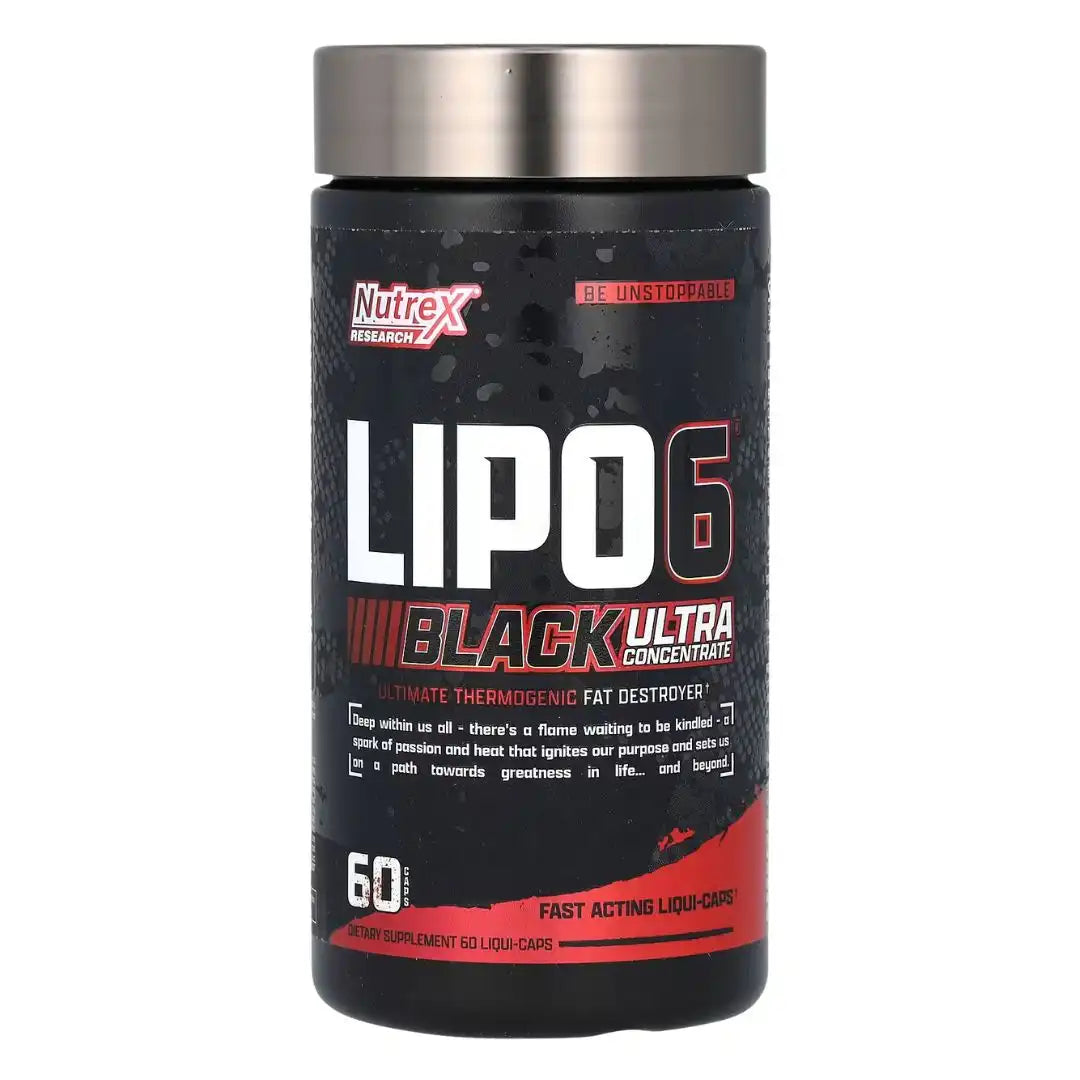 LIPO 6 BLACK Ultra Concentrate 60 Capsulas – Quema Grasa