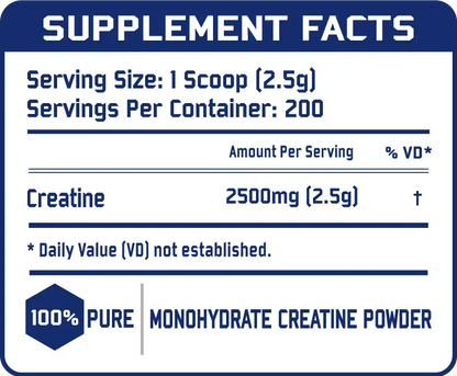 CREATINA SUPREME NUTRITION 250G