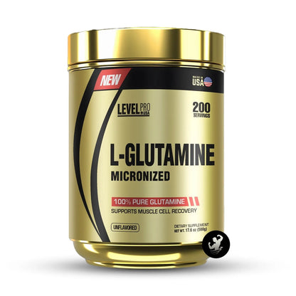 GLUTAMINA LEVEL PRO 500G